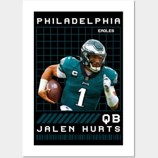 JALEN HURTS - QB - PHILADELPHIA EAGLES Posters and Art